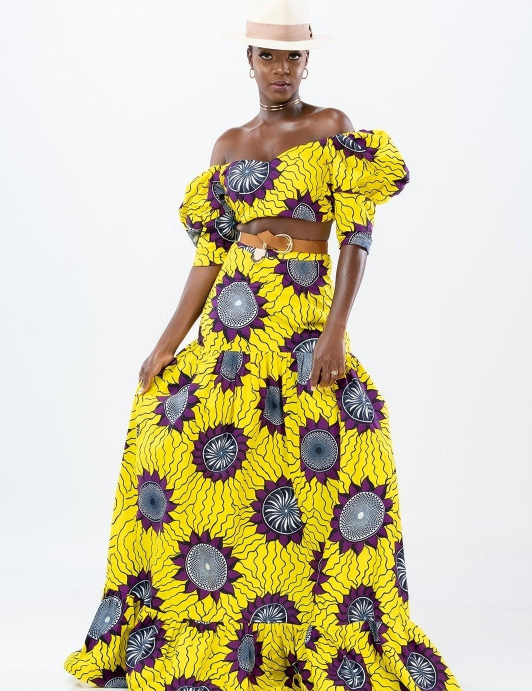 African Print Maxi Skirt - African Clothing For Sale