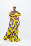 African Maxi skirt