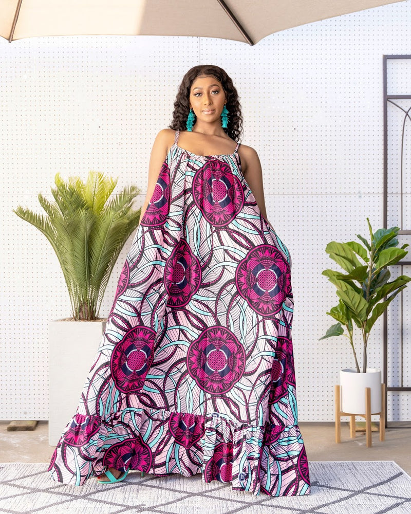 african attire maxi dresses African Print Maxi Dress For Sale - African Clothing