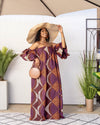 Oye Maxi Dress - Brown