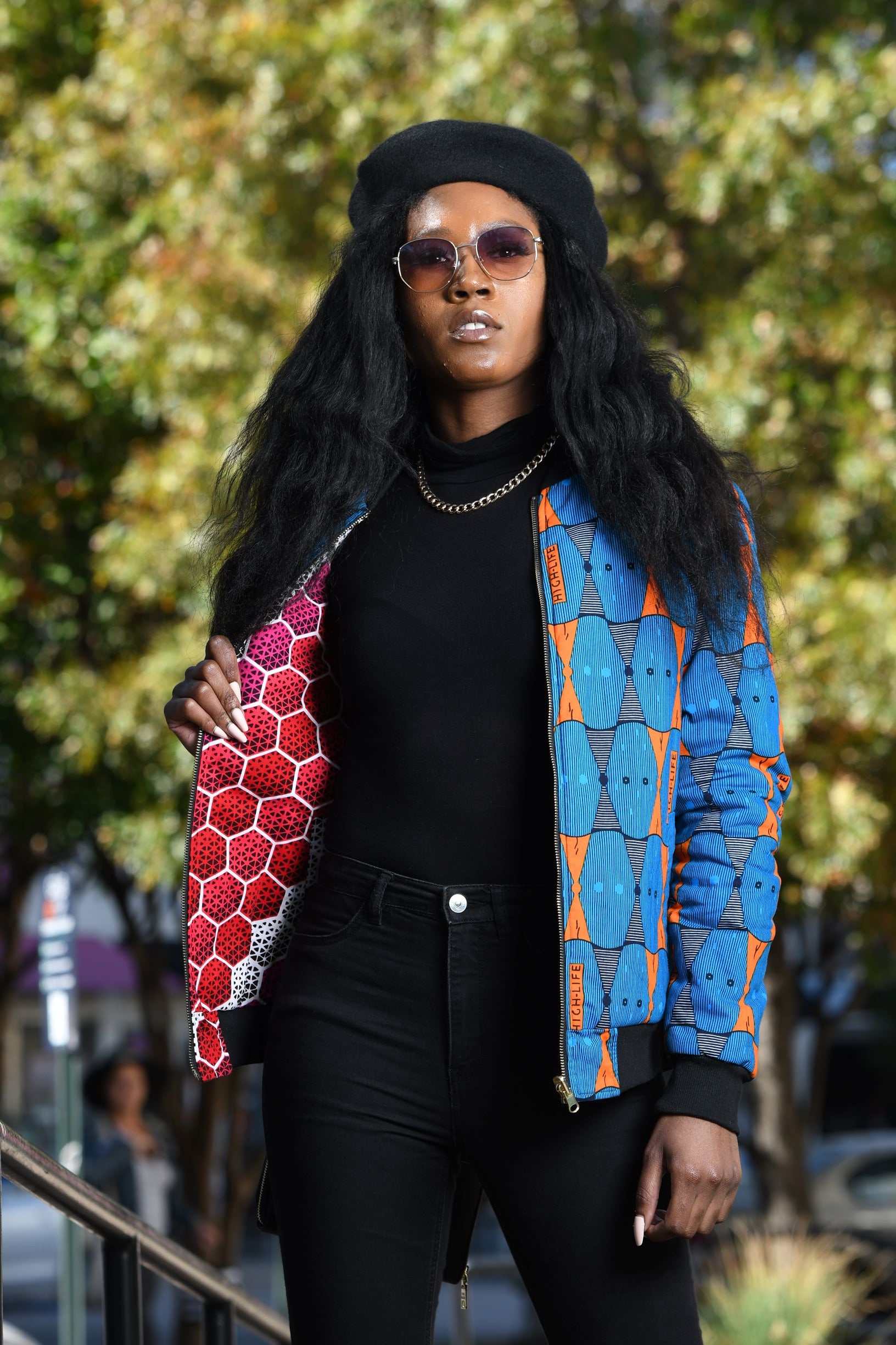 African Bomber Jacket For Sale - African Clothing | Nomose Couture