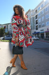  Afrcan shirt dress by Black owned business