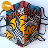 African Face Mask with Filter Pocket