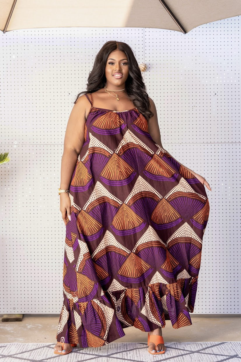 African Print Maxi Dress For Sale - African Clothing | Nomose Couture N'omose Couture African Print Maxi Dress For Sale - African Clothing | Nomose Couture N'omose Couture