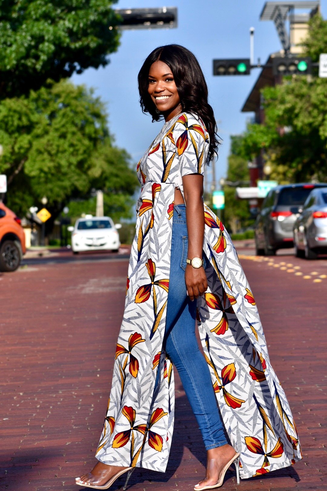 African Print Top – N'omose Couture