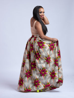 African women maxi skirt