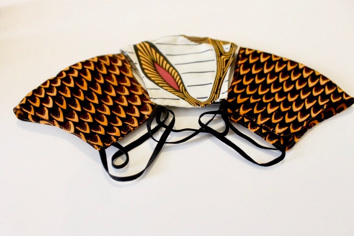 African Print Face Mask Bundle