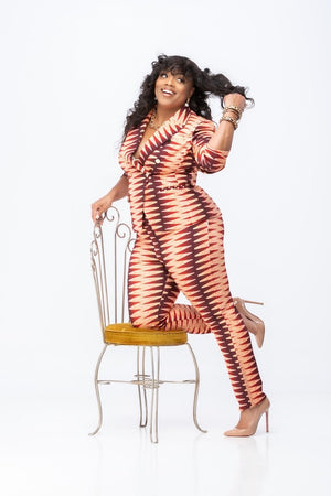 African print Women suit