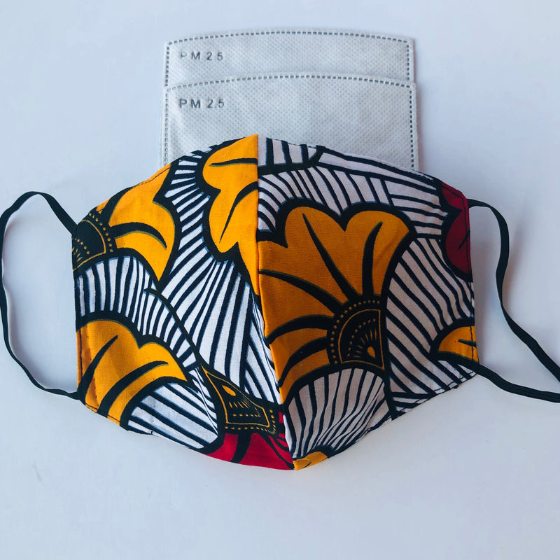 African print face mask