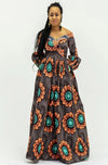 African Maxi Dress
