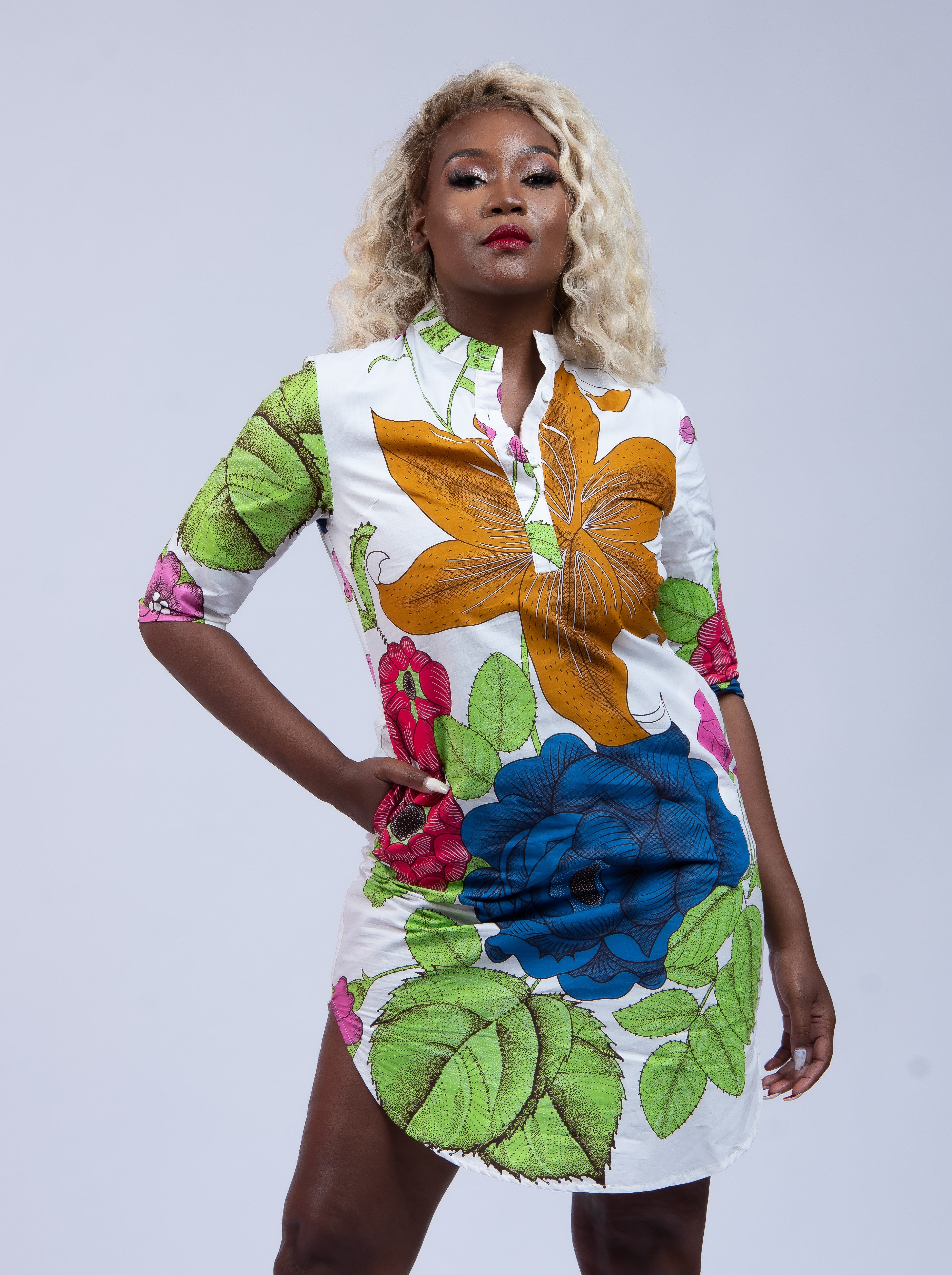 African Print Omoye Shirt Dress – N'omose Couture African Print Omoye Shirt Dress – N'omose Couture